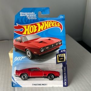 Hot Wheels '71 Mustang Mach 1 HW Screen Time 007 series 4/10